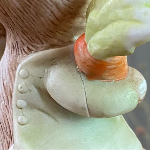 Homco 3-ct Bunnies with Carrots 1410 Figurines - Picture 5 of 8